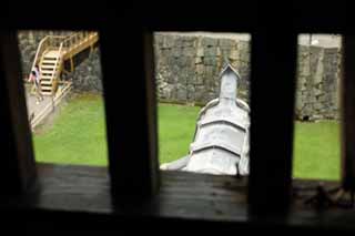 Foto, materiell, befreit, Landschaft, Bild, hat Foto auf Lager,In Kumamoto Castle, , , , 