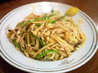 Foto, materiell, befreit, Landschaft, Bild, hat Foto auf Lager,Grüne Paprika und Fleisch yakisoba, , , , 