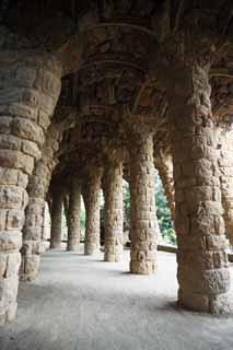 Foto, materiell, befreit, Landschaft, Bild, hat Foto auf Lager,Park Guell, , , , 