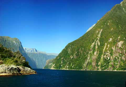 Foto, materiell, befreit, Landschaft, Bild, hat Foto auf Lager,Milford Sound, , , , 