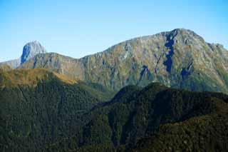 Foto, materiell, befreit, Landschaft, Bild, hat Foto auf Lager,Milford Sound, , , , 