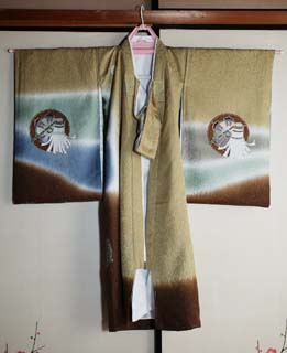 Foto, materiell, befreit, Landschaft, Bild, hat Foto auf Lager,Ein Jungenkimono, Kimono, Dekoration, Seide, textil