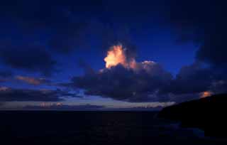 Foto, materiell, befreit, Landschaft, Bild, hat Foto auf Lager,Eine Burg des Himmelsgewölbes, Der Sonnenaufgang, blauer Himmel, Wolke, 