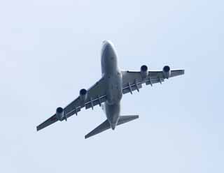 Foto, materiell, befreit, Landschaft, Bild, hat Foto auf Lager,Ein Düsenflugzeug, Ein Flugzeug, Passagierflugzeug, Der Himmel, Düsenflugzeug