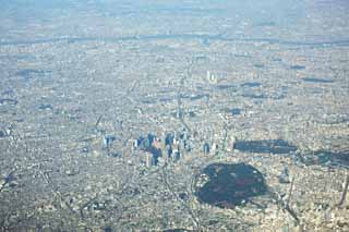 Foto, materiell, befreit, Landschaft, Bild, hat Foto auf Lager,Der Tokyo Himmel, Gebäude, die Stadt, Kapital, Asien