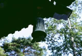 Foto, materiell, befreit, Landschaft, Bild, hat Foto auf Lager,Glocke unter Dachüberhängen, Nanzenji, , , 