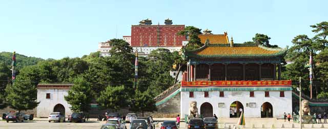 Foto, materiell, befreit, Landschaft, Bild, hat Foto auf Lager,Putuozongcheng-Tempel, Tibet, Chaitya, Ich bin herrlich, Ich bin prächtig