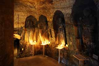 Foto, materiell, befreit, Landschaft, Bild, hat Foto auf Lager,Hase-dera Temple-Frau der Hauptzen-Priesterhöhle, steinigen Sie Höhle, Frau des Hauptzen-Priesters, Sarasvati, Buddhismus