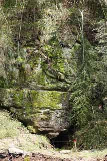 Foto, materiell, befreit, Landschaft, Bild, hat Foto auf Lager,Tunnel der Iwami-Silber-Grube, Die Galerie, Vene, Eine ewige Anzahlung, Somo