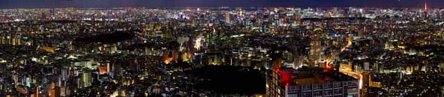 photo,material,free,landscape,picture,stock photo,Creative Commons,Tokyo panorama, building, Ikebukuro, Neon, 