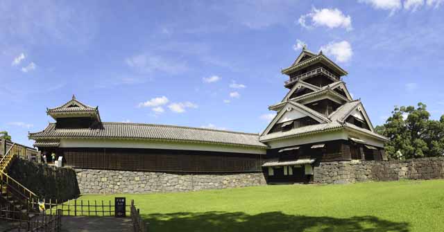 photo,material,free,landscape,picture,stock photo,Creative Commons,At Kumamoto Castle, , , , 