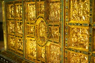 photo,material,free,landscape,picture,stock photo,Creative Commons,Sant'Ambrogio church of golden altar, , , , 