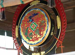 photo,material,free,landscape,picture,stock photo,Creative Commons,Kompira-san Shrine drum, Shinto shrine Buddhist temple, drum, wooden building, Shinto