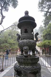 photo,material,free,landscape,picture,stock photo,Creative Commons,Forbidden City censer, Three feet, Censer, Dragon, World Heritage