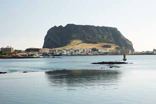 photo,material,free,landscape,picture,stock photo,Creative Commons,Shiroyama Hiji peak, seongsan ilchulbong, Cliff, volcanic island, beauty spot