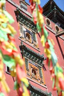 foto,tela,gratis,paisaje,fotografía,idea,Putuo Zongcheng templo, Tibet, Chaitya, , Idea Buddhist