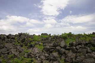 foto,tela,gratis,paisaje,fotografía,idea,Lava y cielo azul, Cielo azul, Lava, Roca, Nube