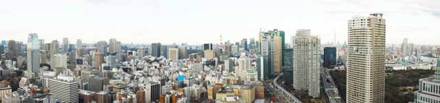 foto,tela,gratis,paisaje,fotografía,idea,Panorama de Tokio, Edificio, La área del centro de la ciudad, Shiodome, Toranomon