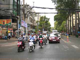 foto,tela,gratis,paisaje,fotografía,idea,Las calles de la ciudad de Ho Chi Minh., , , , 