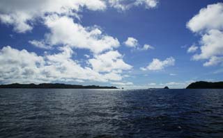 foto,tela,gratis,paisaje,fotografía,idea,El cielo de un país del sur, Isla, Cielo azul, Nube, Ola