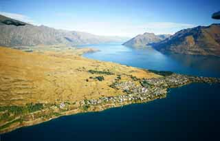 foto,tela,gratis,paisaje,fotografía,idea,El lago Wakatipu, , , , 