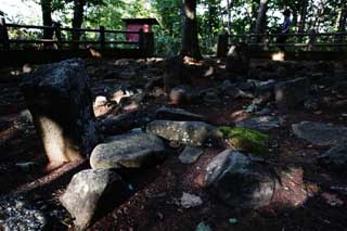 foto,tela,gratis,paisaje,fotografía,idea,Monte. Nishizaki de piedra círculo, Se queda, Piedra, Círculo de piedra, Período de Jomon