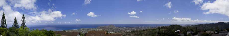 foto,tela,gratis,paisaje,fotografía,idea,El isla fotografía total de Oahu, Playa, Playa arenosa, Cielo azul, Cabeza de diamante