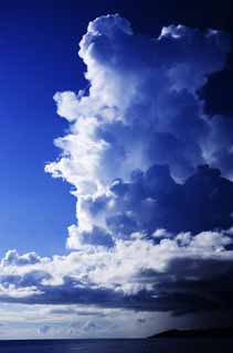 foto,tela,gratis,paisaje,fotografía,idea,En un nube de trueno, el crecimiento, Nube, Araña, Ruja nube, Cielo azul