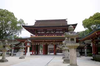 foto,tela,gratis,paisaje,fotografía,idea,Temma, Dazaifu santuario, Michizane Sugawara, Canasta de linterna de piedra, Santuario sintoísta, Decoración