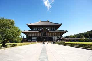 foto,tela,gratis,paisaje,fotografía,idea,El Todai - Temple Hall de ji del fenomenal buda, Gran estatua de Buddha, Edificio de madera, Buddhism, Templo