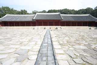 foto,tela,gratis,paisaje,fotografía,idea,Einei del mausoleo ancestral de la familia imperial, Santuario de Jongmyo, Servicio religioso, , Hiera a padre fenomenal King