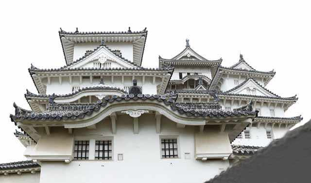 foto,tela,gratis,paisaje,fotografía,idea,Himeji - Castle de jo, Cuatro tesoros nacionales Castle, Sadanori Akamatsu, Shigetaka Kuroda, Hideyoshi Hashiba