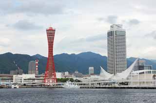 foto,tela,gratis,paisaje,fotografía,idea,Puerto de Kobe, Puerto, Barco de recreo, Comercio, Atracción turística