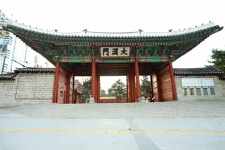 foto,tela,gratis,paisaje,fotografía,idea,El puerta de Han de tamaño del santuario de Kotobuki de virtud, Edificio de palacio, Soy pintado de rojo, Idea descuidada, Arquitectura de tradición