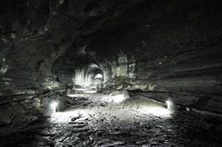 foto,tela,gratis,paisaje,fotografía,idea,Un exceso del vigor se rinde, Cueva de Manjang gul, Sistema de tubo de lava de Geomunoreum, Isla volcánica, Sótano