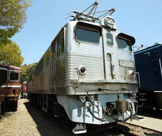 foto,tela,gratis,paisaje,fotografía,idea,EF30 de locomotora de galvanism del ferrocarril, Ferrocarril, Estrecho de barrera, Conector, El cuerpo de acero inoxidable