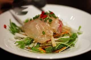 photo, la matière, libre, aménage, décrivez, photo de la réserve,Carpaccio nourriture-même chinois, Légumes, Sashimi, poisson droit, Nourriture chinoise