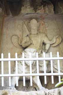 photo, la matière, libre, aménage, décrivez, photo de la réserve,Une image HangzhouLingyingTemple de Bouddha a inscrit sur la falaise polie, Bouddhisme, Ishibotoke, Image bouddhiste, Faith