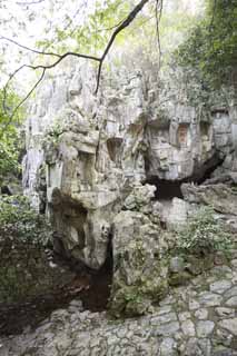 photo, la matière, libre, aménage, décrivez, photo de la réserve,Une image HangzhouLingyingTemple de Bouddha a inscrit sur la falaise polie, Bouddhisme, Ishibotoke, Image bouddhiste, Faith