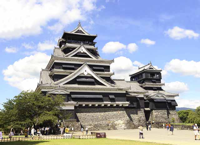 photo, la matière, libre, aménage, décrivez, photo de la réserve,Au Château de Kumamoto, , , , 