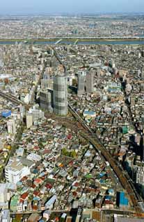 photo, la matière, libre, aménage, décrivez, photo de la réserve,Vue panoramique sur Tokyo, , , , 