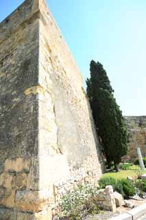 photo, la matière, libre, aménage, décrivez, photo de la réserve,Les murs de la ville de Rome, , , , 