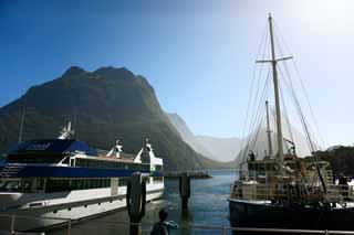 photo, la matière, libre, aménage, décrivez, photo de la réserve,Milford Sound, , , , 