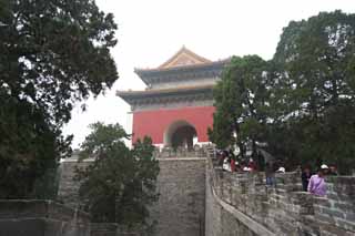 photo, la matière, libre, aménage, décrivez, photo de la réserve,Lou constante Ming Ling, Couche Zhu, Mur, Monument de pierre, Héritage Mondial