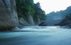 photo, la matière, libre, aménage, décrivez, photo de la réserve,Canyon le matin, eau, ruisseau, falaise, 