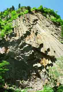 photo, la matière, libre, aménage, décrivez, photo de la réserve,Falaise Columnar, pierre, ciel, , 