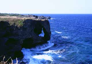 photo, la matière, libre, aménage, décrivez, photo de la réserve,Manzamo 2, bleu, mer, vague, 