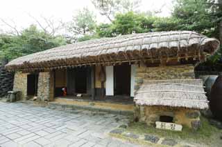 photo, la matière, libre, aménage, décrivez, photo de la réserve,Une tradition coréenne maison privée, maison, porte, maison privée, Culture traditionnelle