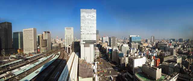 photo, la matière, libre, aménage, décrivez, photo de la réserve,Panorama de Tokyo, Construisant groupe, plate-forme, Poste de Tokyo, Développement