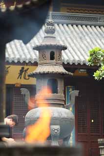 photo, la matière, libre, aménage, décrivez, photo de la réserve,Ryuge massent le temple � ¹.., Bouddhisme, Prière, Faith, Un bâton de l'encens